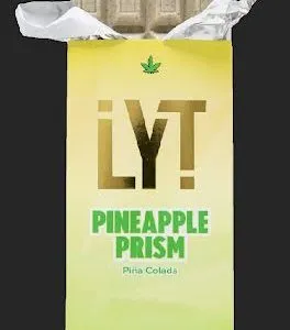 Buy LYT Pineapple Prism Organic Belgian Chocolate Bar | Pure THC UK