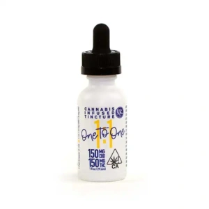 Buy One to One Tincture 1:1 THC CBD 200mg each 30ml bottle UK