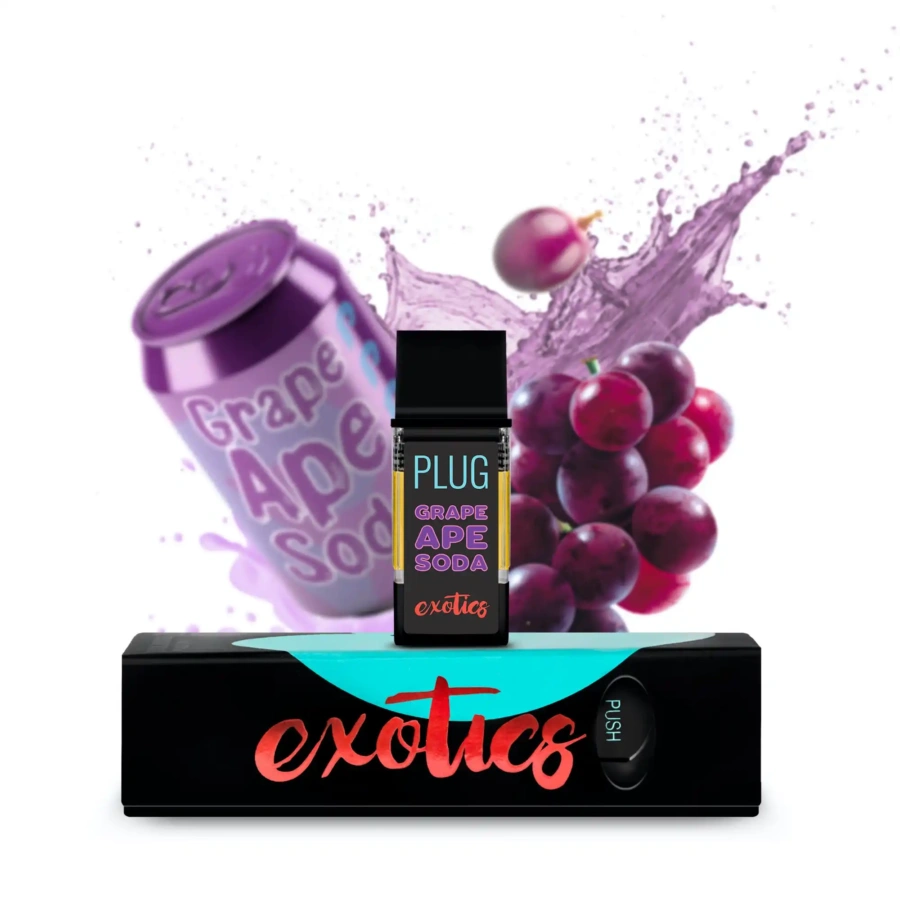 Buy Grape Ape Soda THC Vape Cartridge UK | Premium Distillate