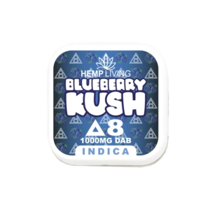 Blueberry Kush (1000mg) THC vape cartridge by Brass Knuckles