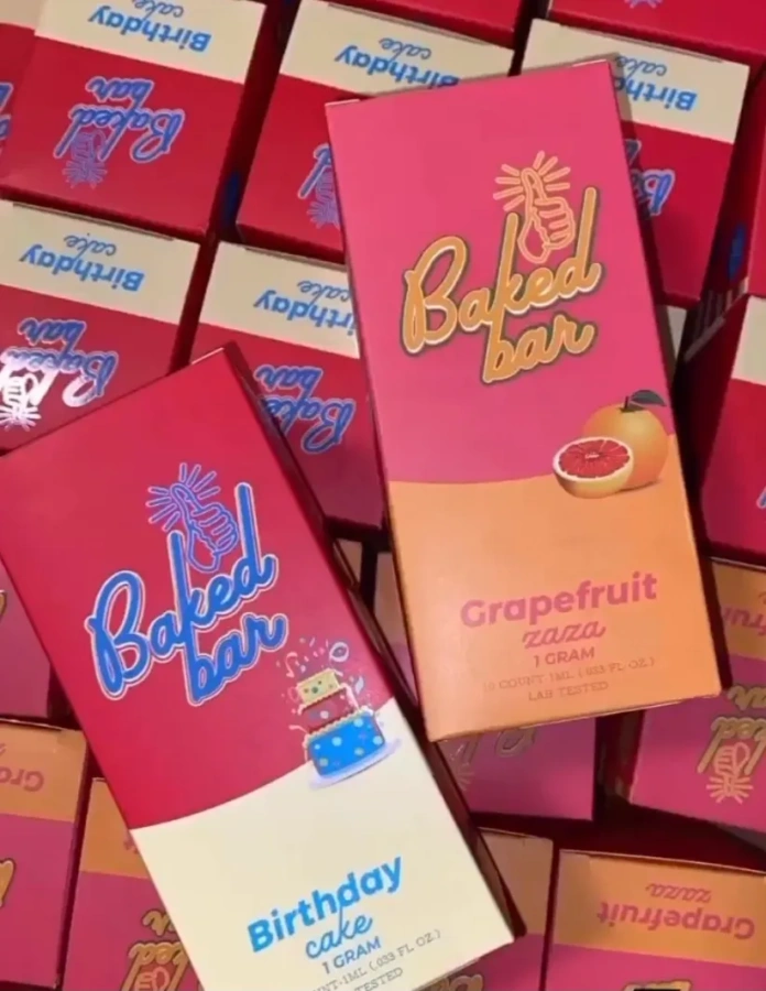 Buy Baked Bar THC Vape UK – 89.73% Pure THC Disposable