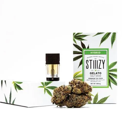 Buy Gelato (500mg) Hybrid THC Vape Cartridge UK – Pure THC UK