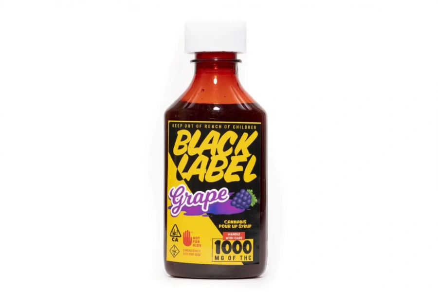 Buy CBD BLACK LABEL 1000MG THC Syrup – Fast UK Delivery