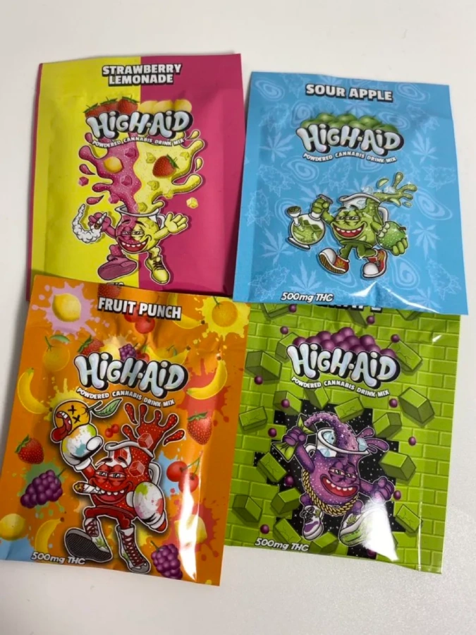 Buy High-Aid Powdered Cannabis Drink Mix | Pure THC UK