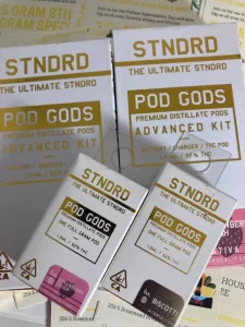 STNDRD Pod Gods Advanced Kit – THC vaping device for UK buyers