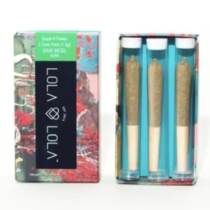 SOUR DIESEL 3 CONE PACK (1.5G) – Buy Sour D Prerolls Online UK