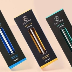 Buy Alpine Vape Oil Disposable Pen – Pure THC UK