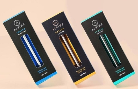 Buy Alpine Vape Oil Disposable Pen – Pure THC UK