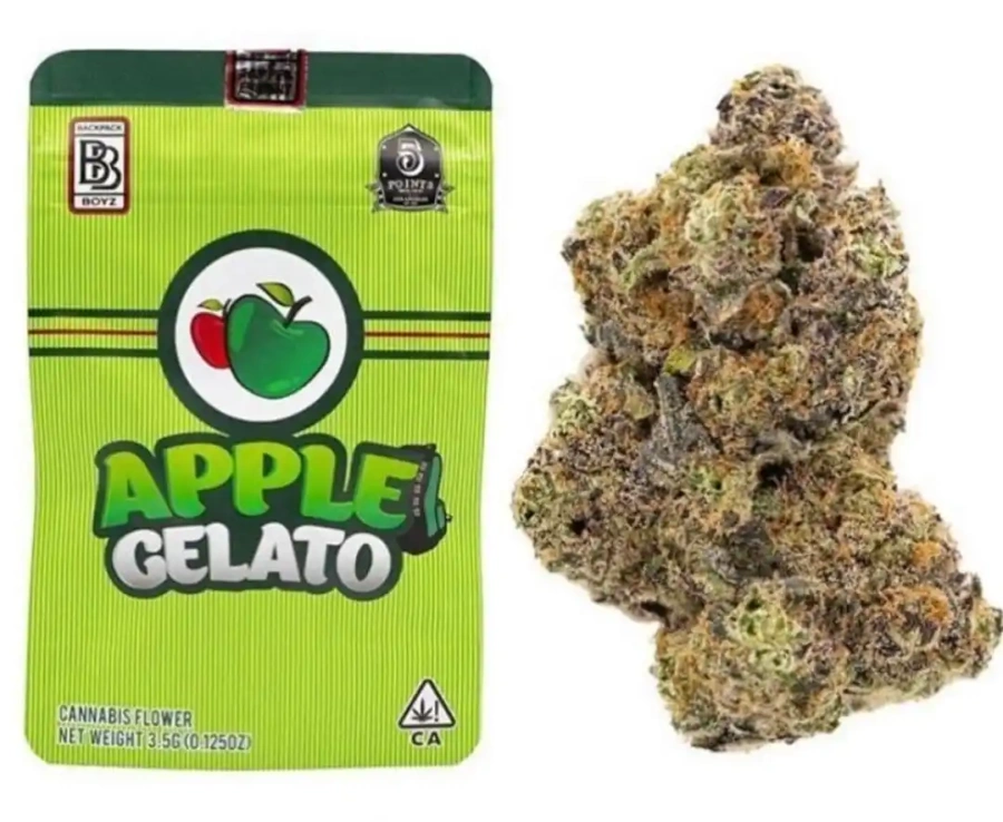 Buy Apple Gelato Strain | Backpackboyz UK – Premium THC Flower