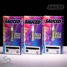 Buy Sauced Live Resin Carts UK – Pure THC UK