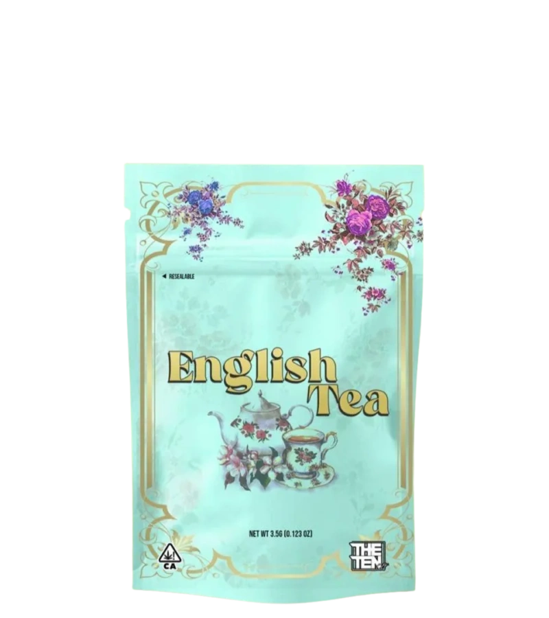 English Tea Strain | The Ten Co – Buy Sativa-Dominant Hybrid UK