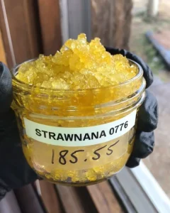 Buy Strawnana Wax UK – Premium THC Concentrate with limonene