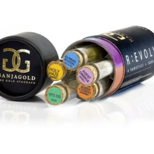 Ganja Gold/R:EVOLVE Pre-Roll Pack | Buy THC Joints Online UK