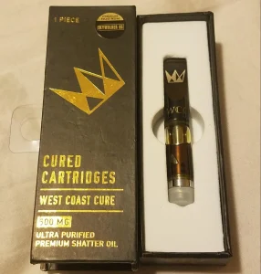 Buy West Coast Cure Carts – premium THC vape cartridges with flavoured options