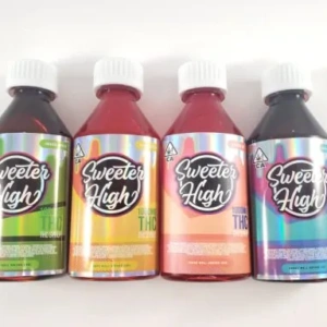 Buy Sweeter High THC Syrup UK – 1000mg Cannabis-Infused Drink Mix | Same Day Dispatch